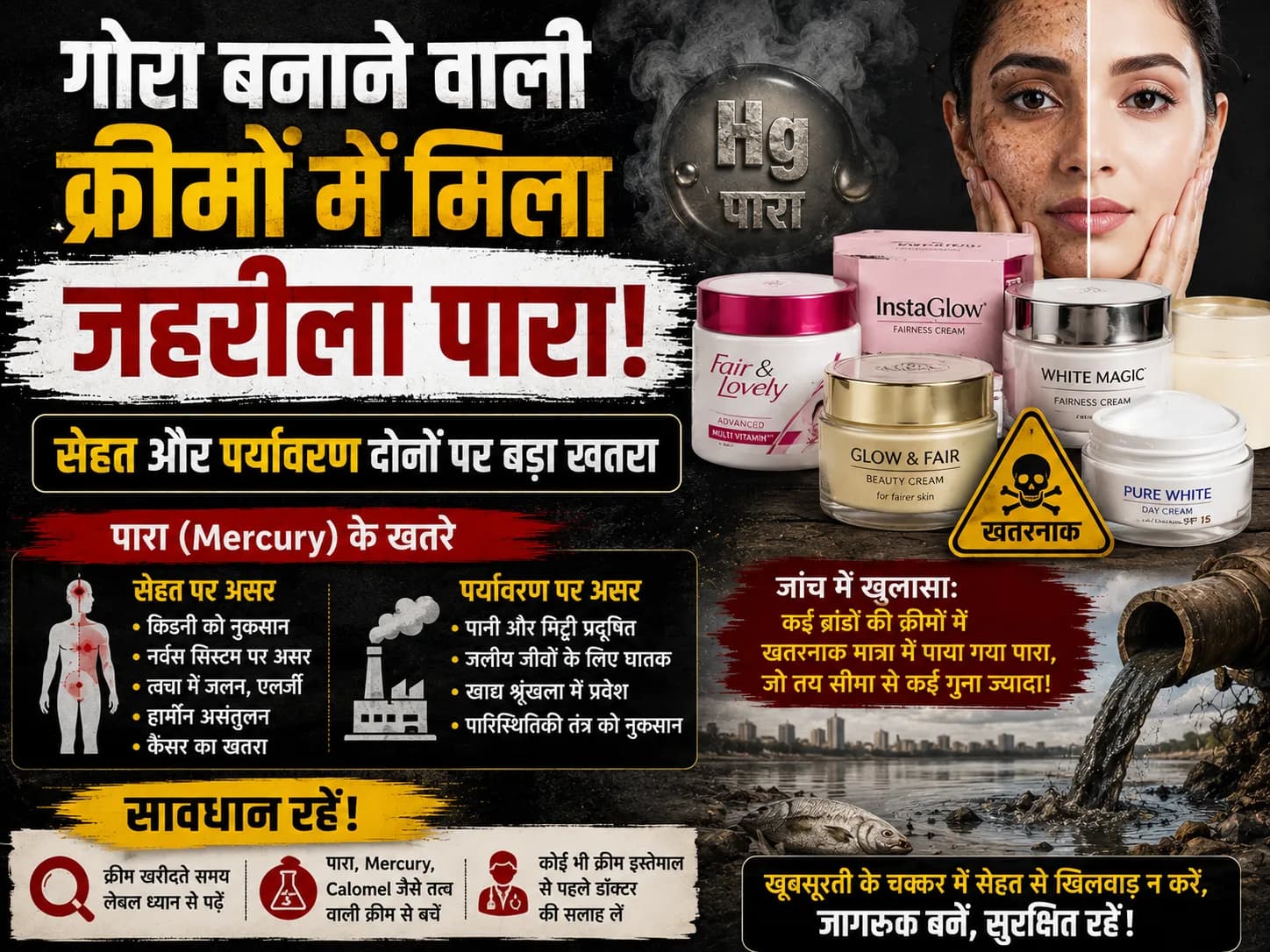 खूबसूरती के नाम पर ज़हर!