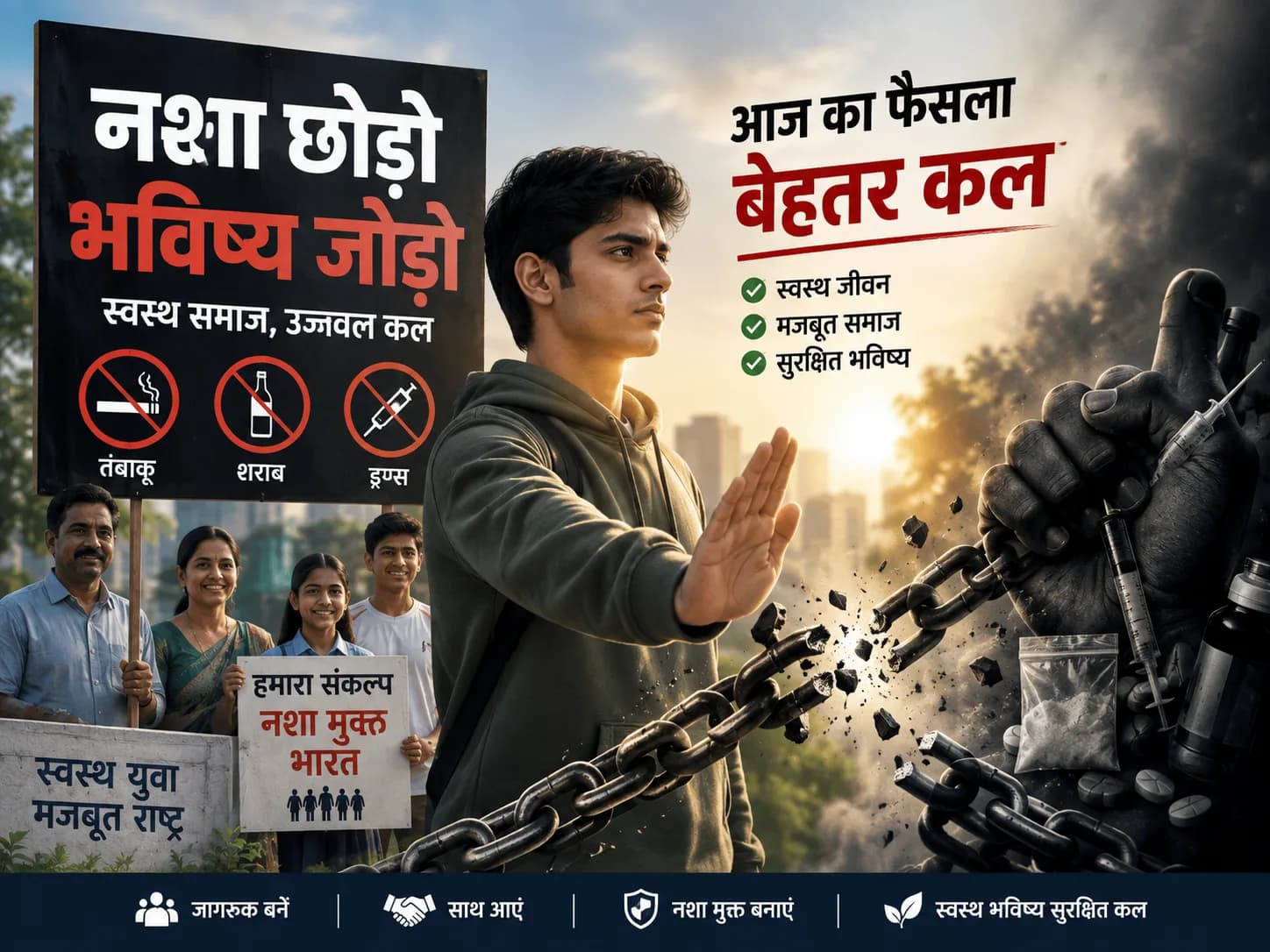 नशे की गिरफ्त में समाज: अब खामोशी नहीं, जागरूकता ही सबसे बड़ा हथियार