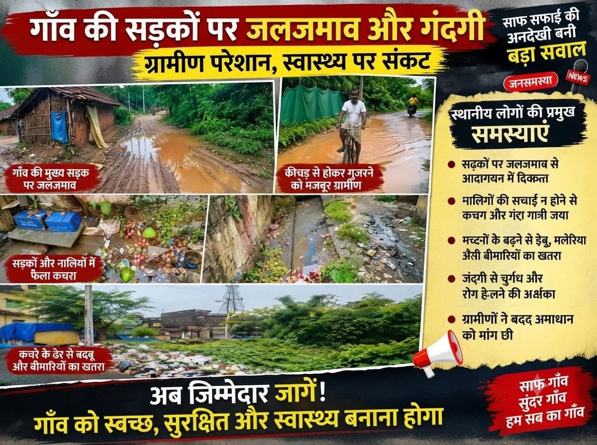 घाटशिला का कचरा और व्यवस्था का आईना!
