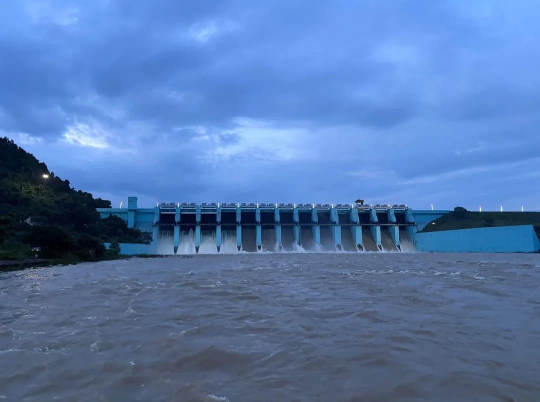 चांडिल डैम फिर 181.02 मीटर पर, 13 गेट से 2020 क्यूमेक्स पानी छोड़ा गया